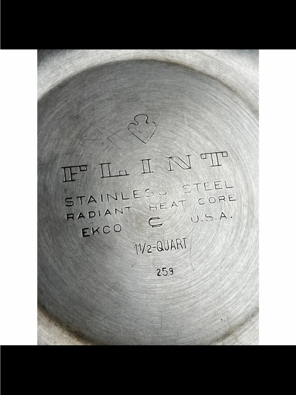 Vintage Ekco Stainless Steel Saucepan Set with Lids - Silver